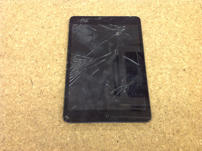 iPad Mini 液晶ガラス割れ