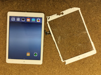iPad３ ガラス交換後